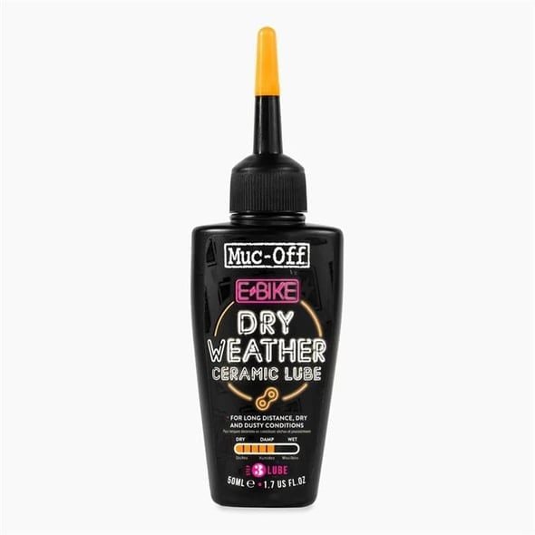 MUC-OFF E-BIKE DRY LUBE ZİNCİR YAĞI 50ML 50 ML - Siyah