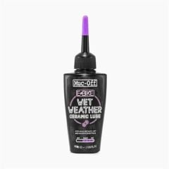 MUC-OFF E-BIKE WET LUBE ZİNCİR YAĞI 50ML 50 ML - Siyah