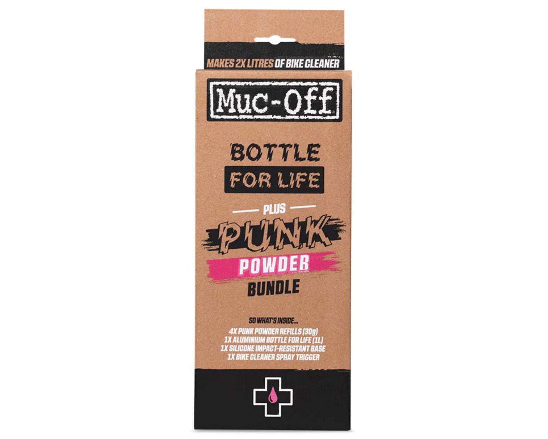 MUC-OFF BOTTLE FOR LIFE BUNDLE PUNK PUDRA BİSİKLET TEMİZLEYİCİ (4 PAKET)