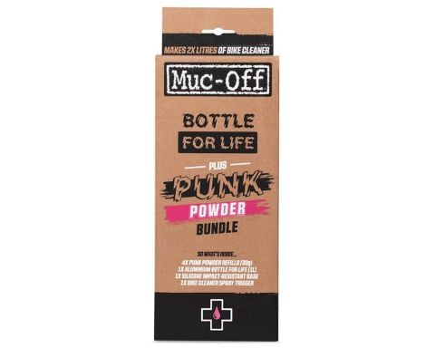 MUC-OFF BOTTLE FOR LIFE BUNDLE PUNK PUDRA BİSİKLET TEMİZLEYİCİ (4 PAKET)