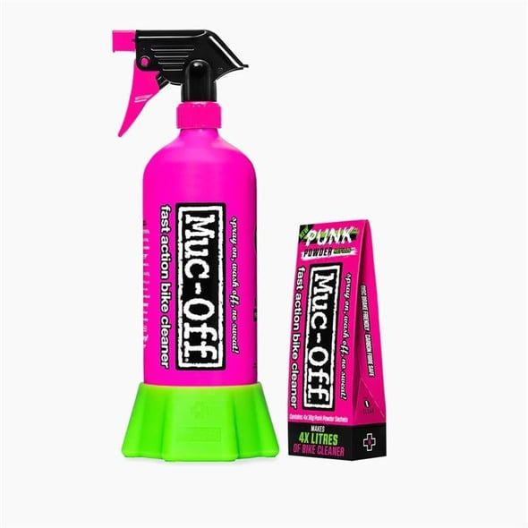 MUC-OFF BOTTLE FOR LIFE BUNDLE PUNK PUDRA BİSİKLET TEMİZLEYİCİ (4 PAKET) STD - Pembe